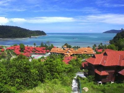Teluk Dalam Resort Kampung Teluk Nipah Buitenkant foto